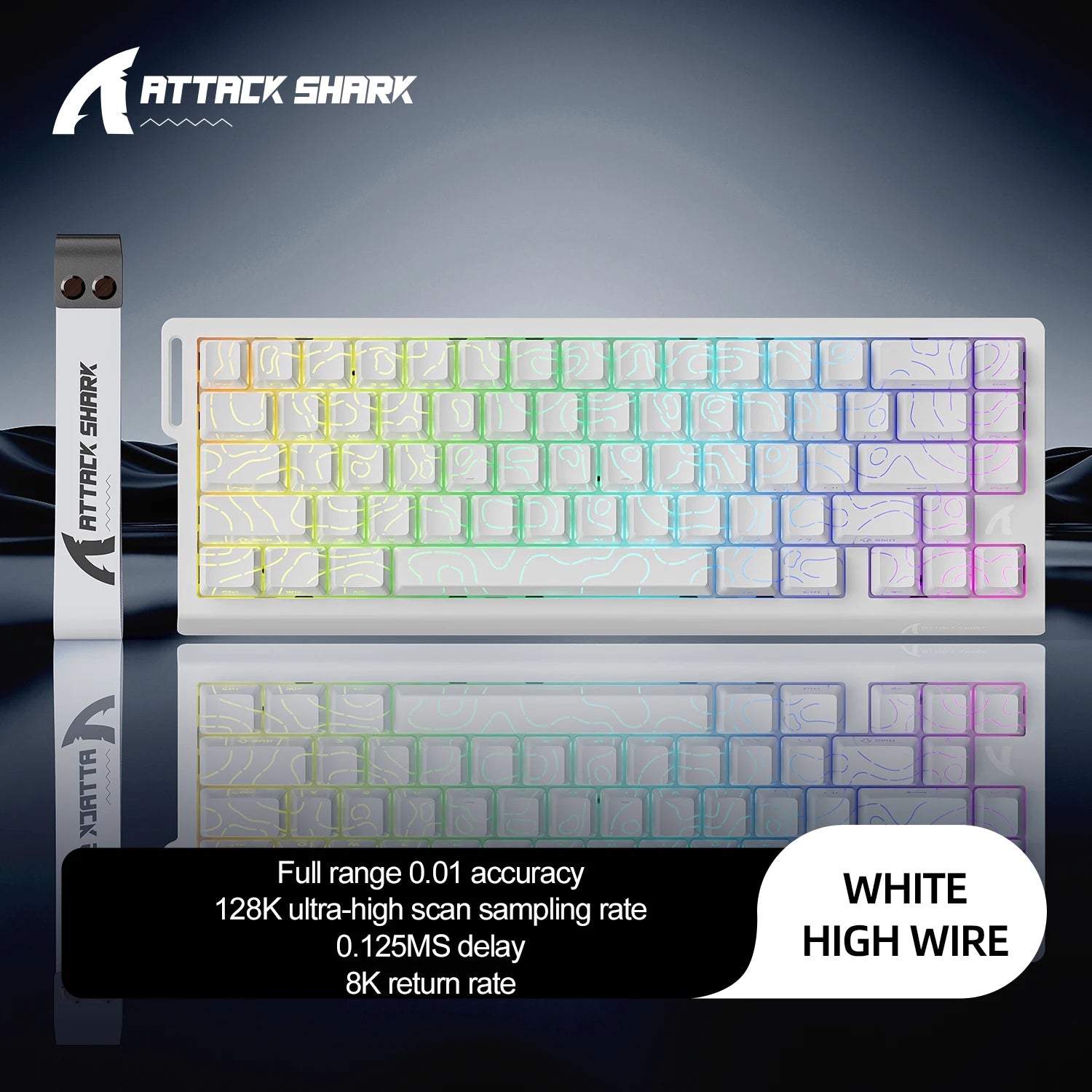 ATTACK SHARK X68HE Magnetic Wired Mechanical  Keyboard