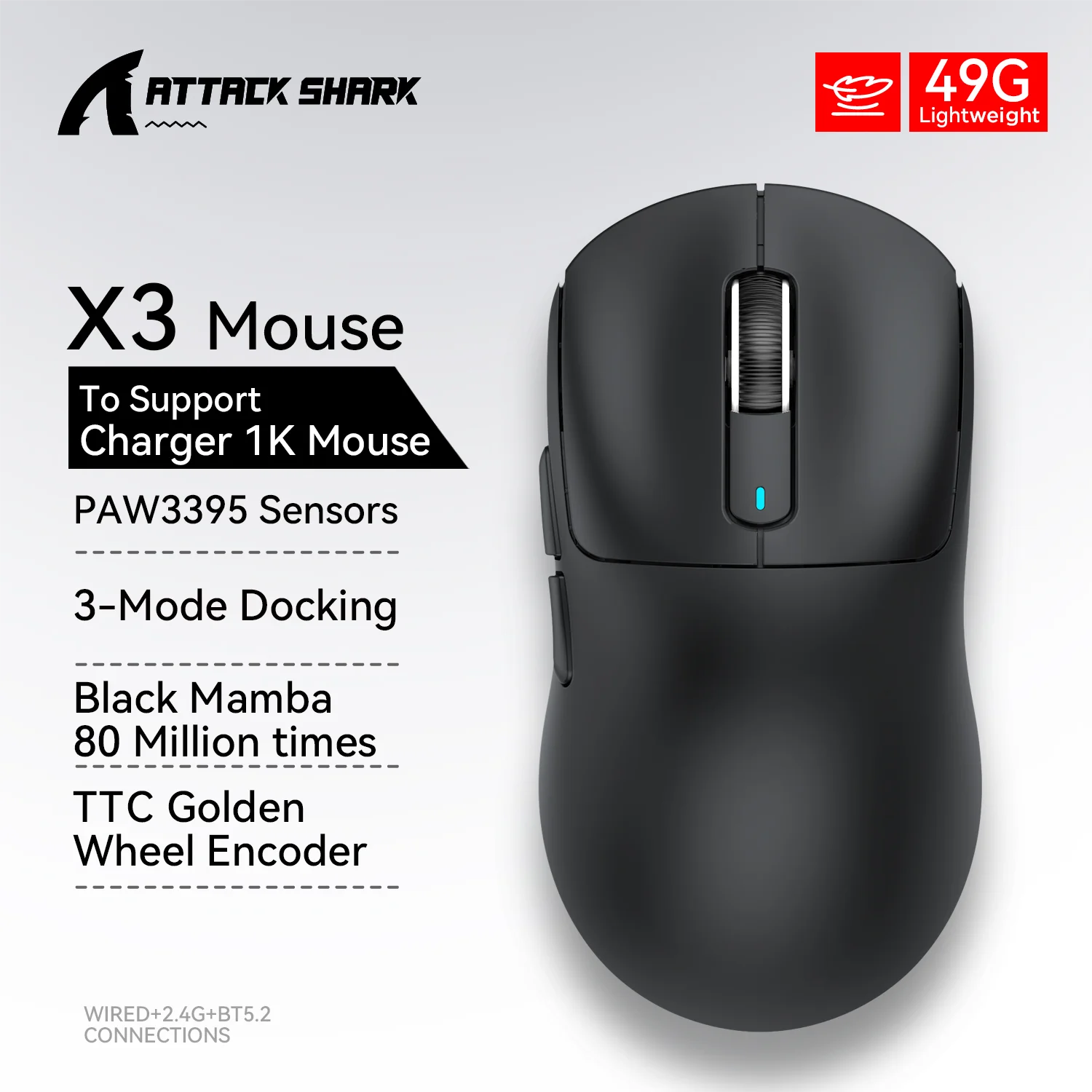 Attack Shark X3 Pro Wireless Mouse