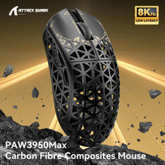 Attack Shark R5 Ultra Gaming Mouse 42g Carbon Fiber