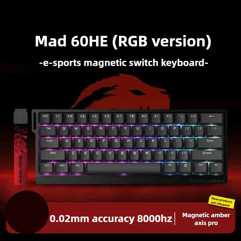 FGG MAD60 Gaming RGB Magnetic Axis Keyboard