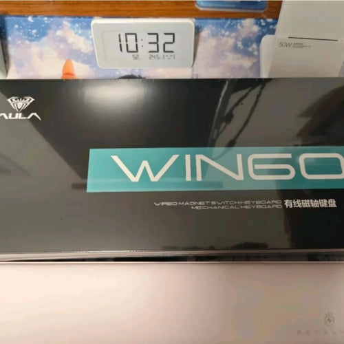 AULA WIN60/68HE Magnetic Switch Keyboard 8000HZ Gaming Keyboard FPS Low Latency Customizable Mechanical Keyboard E-sport