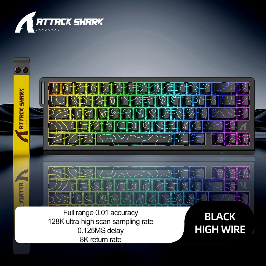 ATTACK SHARK X68HE Magnetic Wired Mechanical  Keyboard