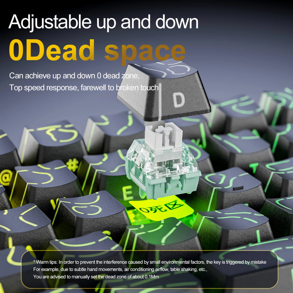 ATTACK SHARK X68HE Magnetic Wired Mechanical  Keyboard