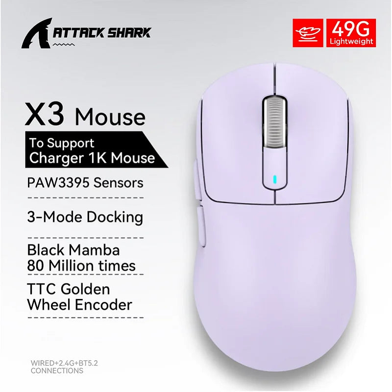 Attack Shark X3 Pro Wireless Mouse