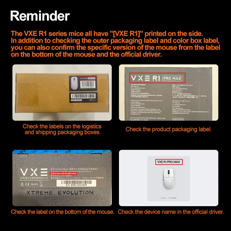 ATK VXE Dragonfly R1 Pro MAX Wireless Gaming Mouse