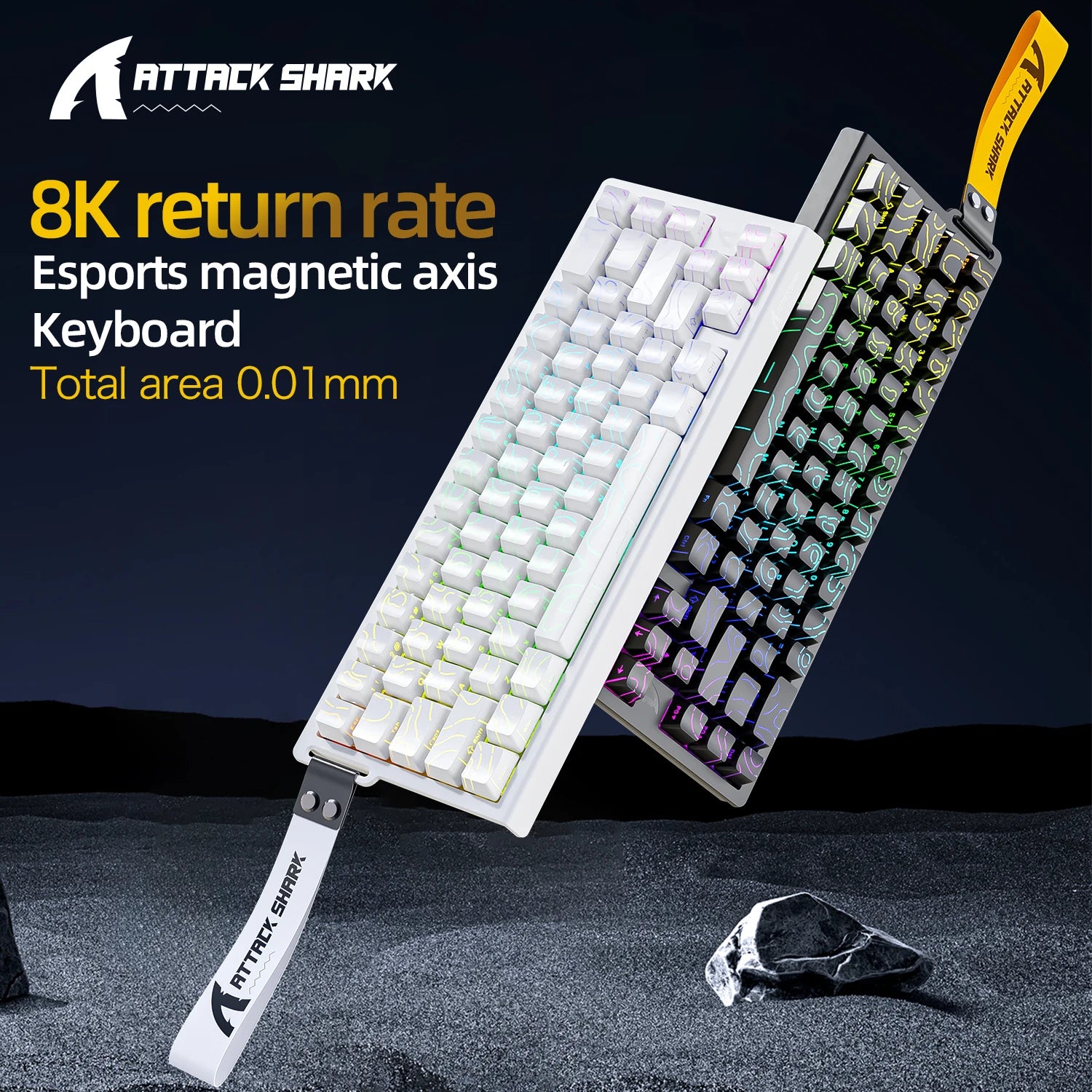 ATTACK SHARK X68HE Magnetic Wired Mechanical  Keyboard