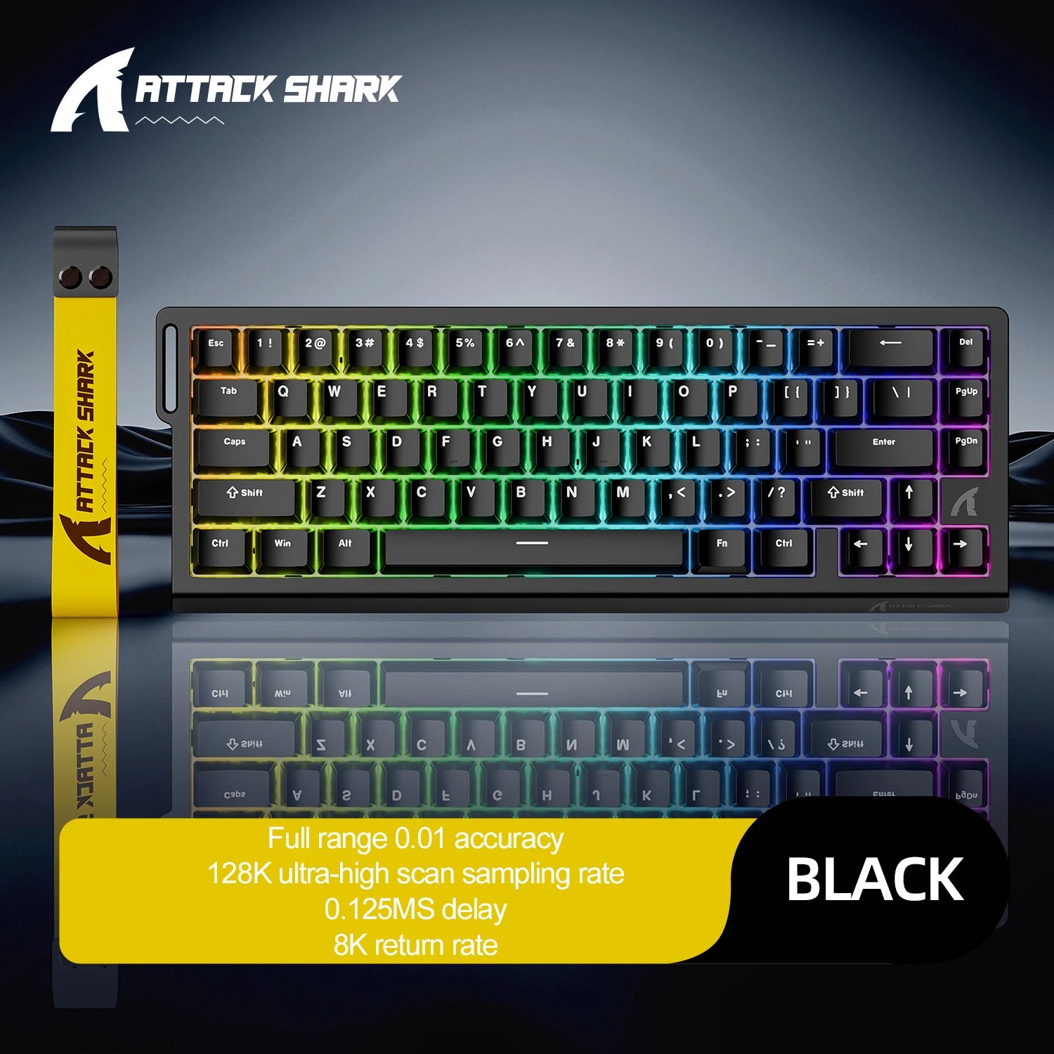ATTACK SHARK X68HE Magnetic Wired Mechanical  Keyboard