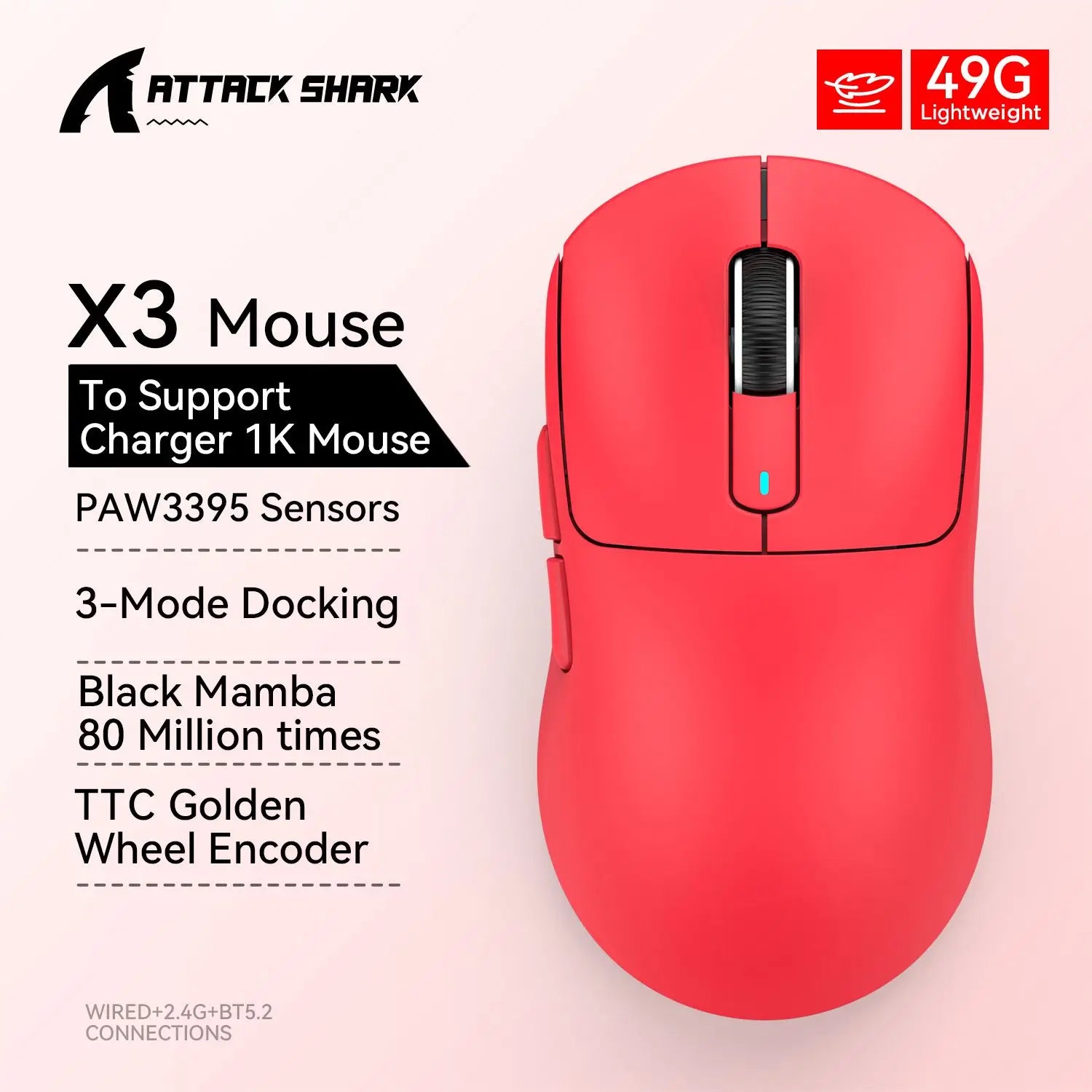 Attack Shark X3 Pro Wireless Mouse