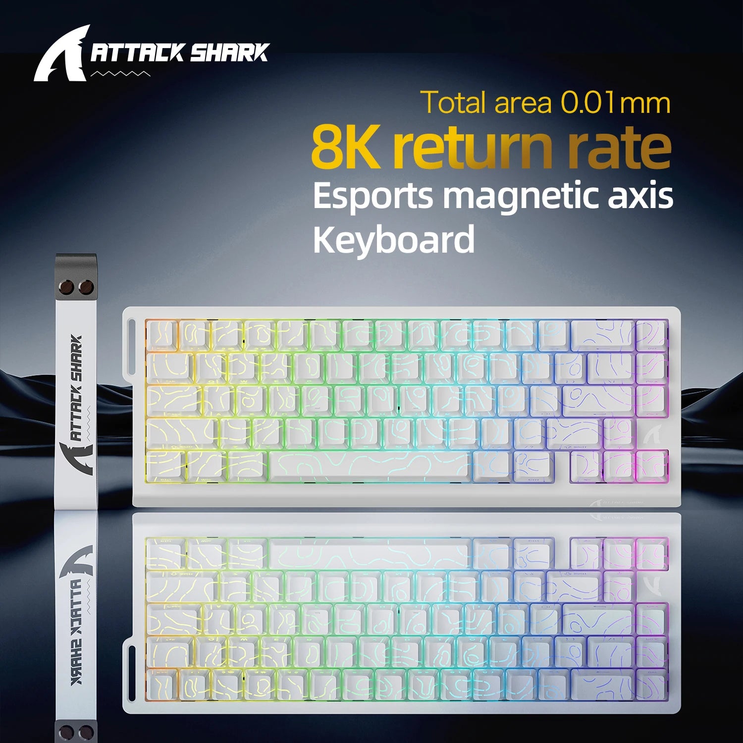 ATTACK SHARK X68HE Magnetic Wired Mechanical  Keyboard