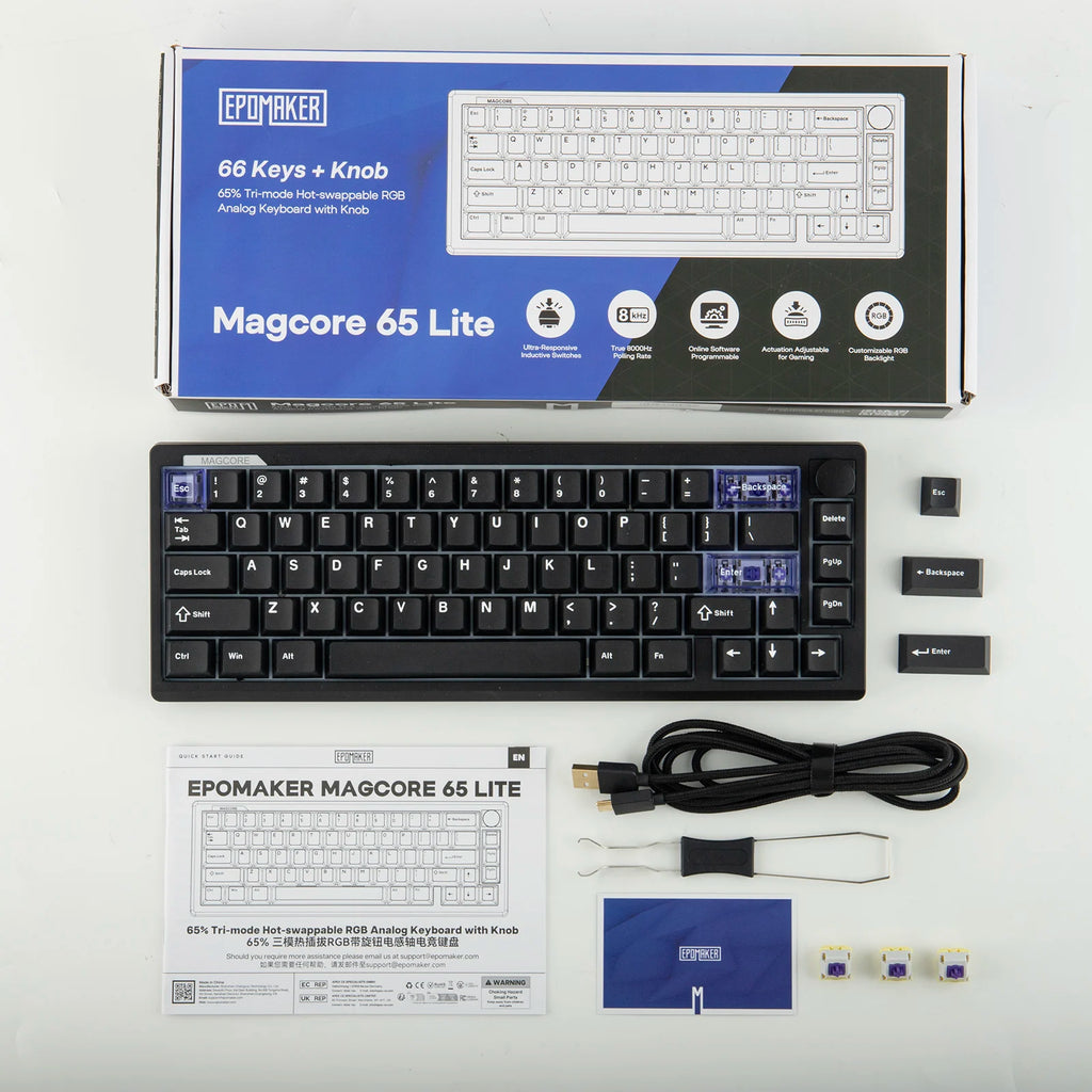 EPOMAKER Magcore65 Lite 65% Gaming Keyboard