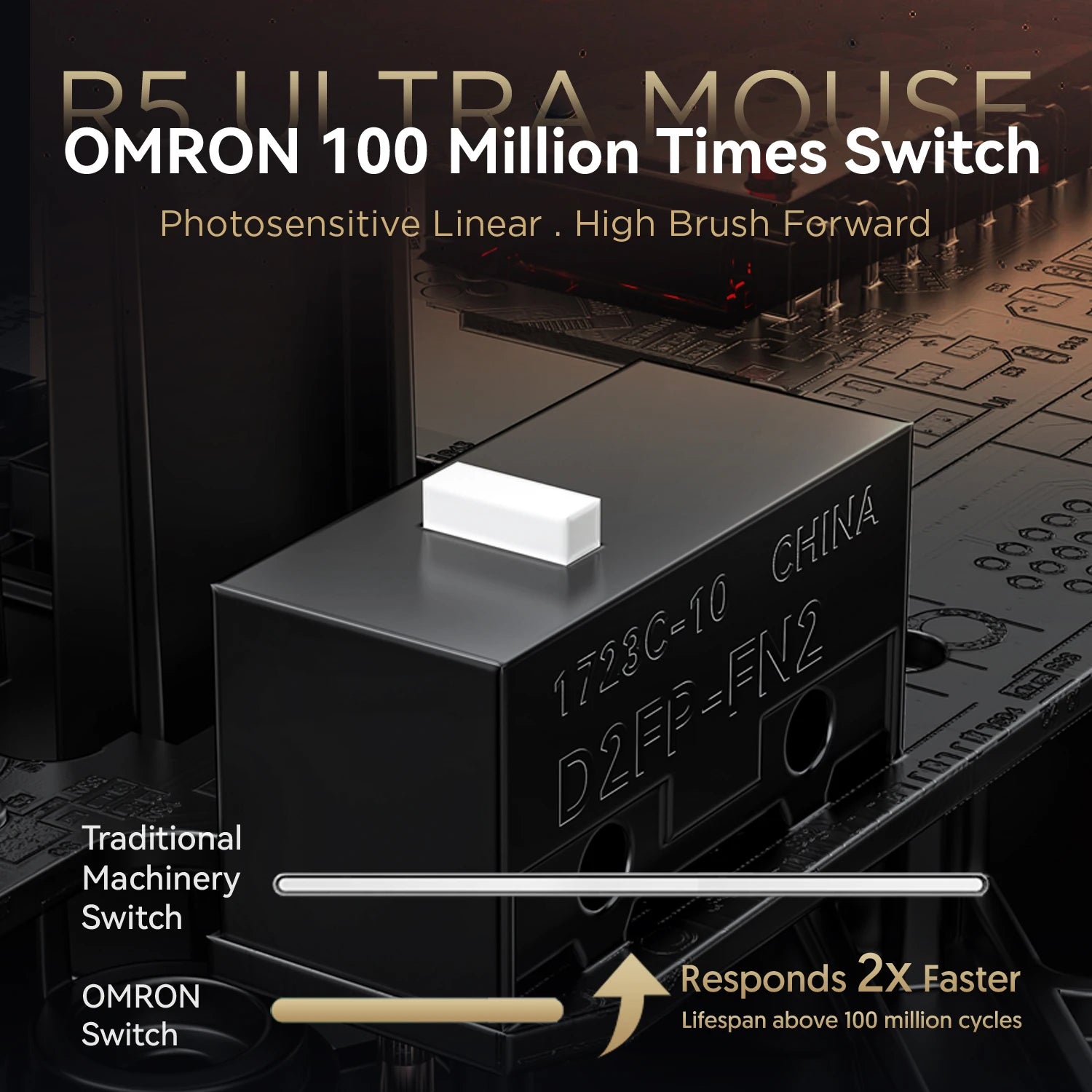 Attack Shark R5 Ultra Gaming Mouse 42g Carbon Fiber