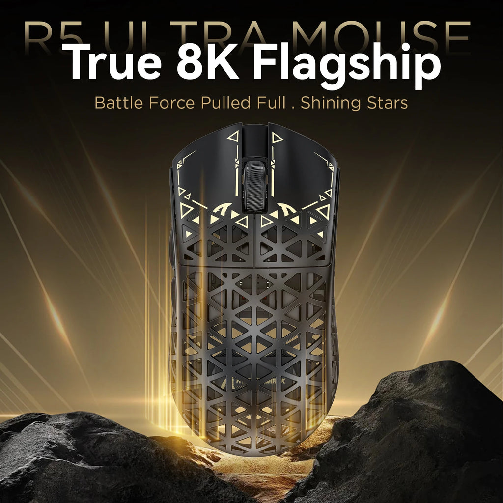 Attack Shark R5 Ultra Gaming Mouse 42g Carbon Fiber